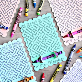 Have an A-MAZE-ING Summer! Student Gift End of School Year Teacher gift for Students