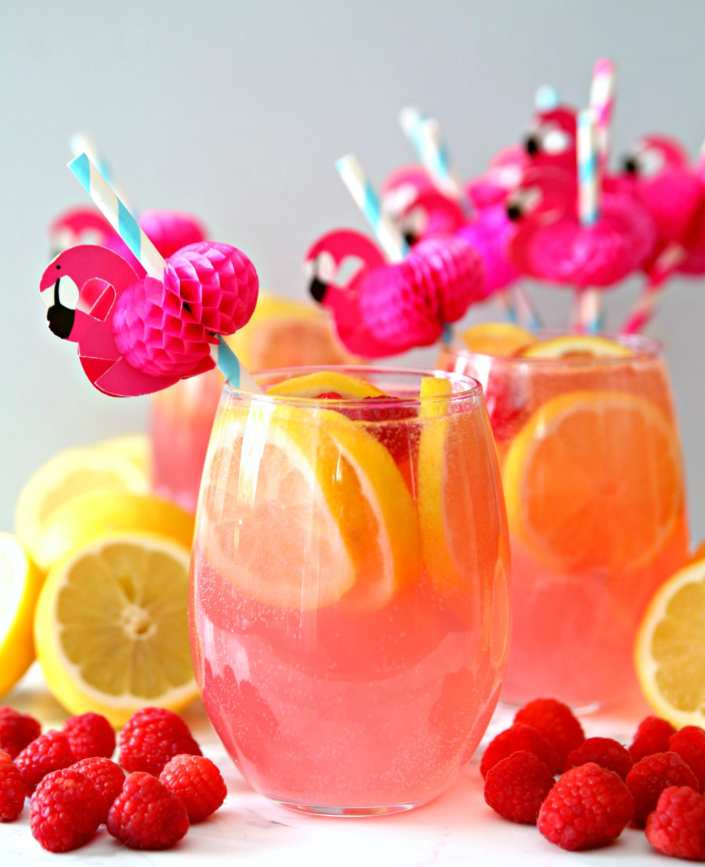 What's better than a tall glass of lemonade on hot summer day? A tall glass of Pink Moscato Lemonade! Only three ingredients are needed to make this delicious summer cocktail. 