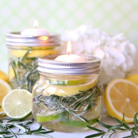 Keep those pesky bugs away and enjoy your outdoor living space with these fabulous DIY Bug Repellent Mason Jar Luminaries. All you need is a few simple supplies and you won't have to worry about any bug bites. Just sit back and relax!