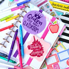 Planner Bookmarks Teacher Gift Free SVG Cut File