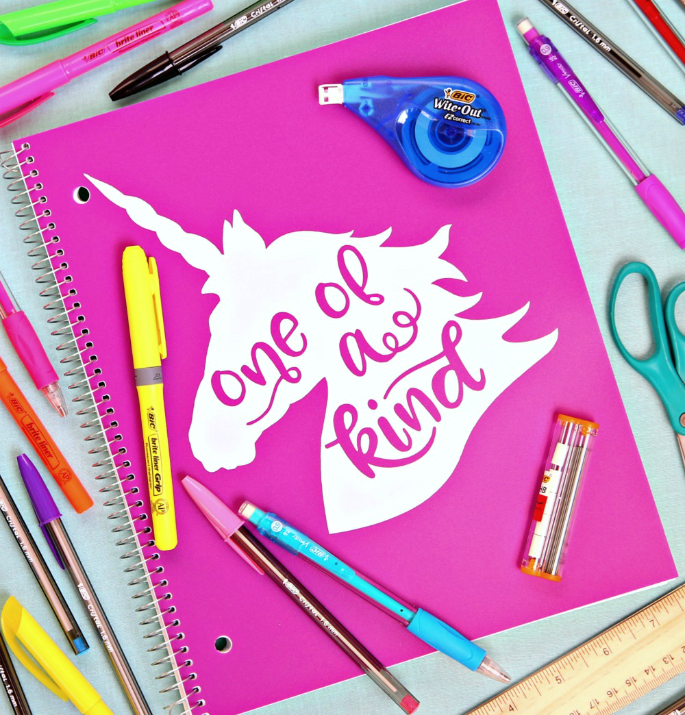 Free One of a Kind Unicorn Cut File {And A Great Way to Help Teachers As we head back to school}