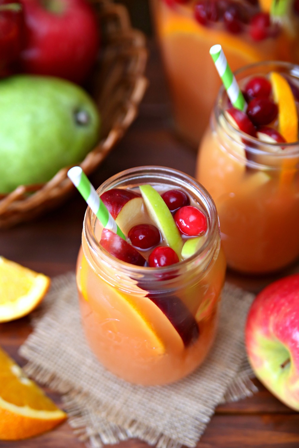 Autumn Harvest Rum Punch – The Best Fall Rum Punch