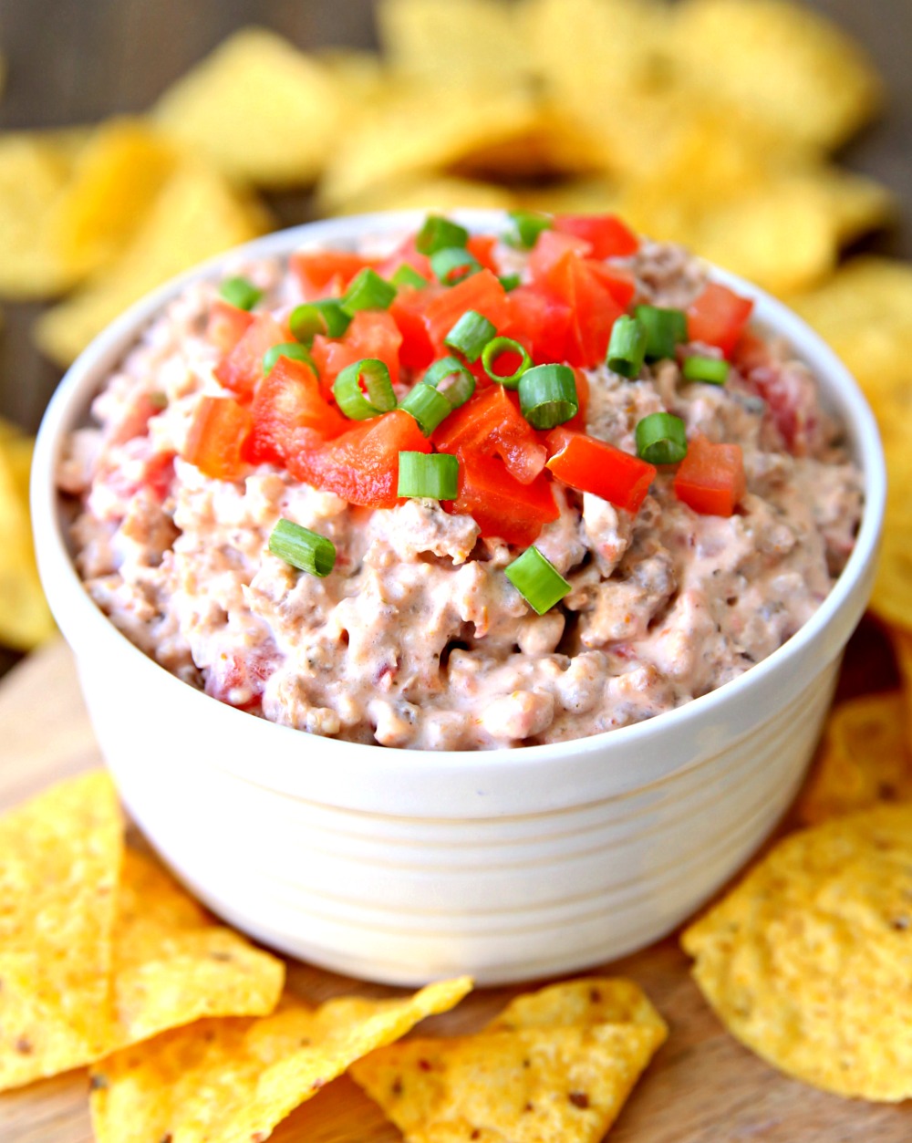 Cream Cheese Sausage Dip {Only 3 Ingredients}