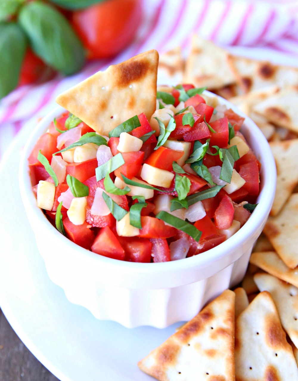  Turn your favorite caprese salad into a delicious appetizer with this Caprese Salsa recipe. It's easy to make and perfect for every holiday, family gathering, tailgating, and more!