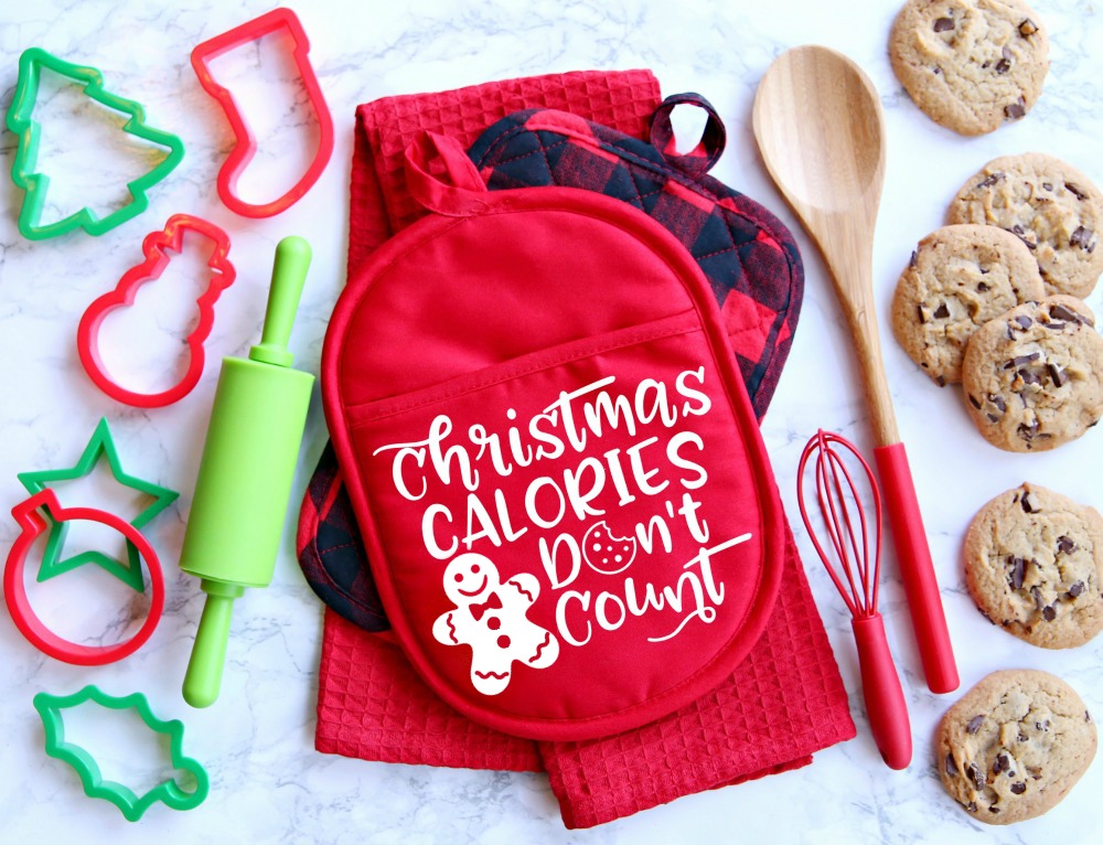Christmas Calories Don’t Count Free SVG Cut File