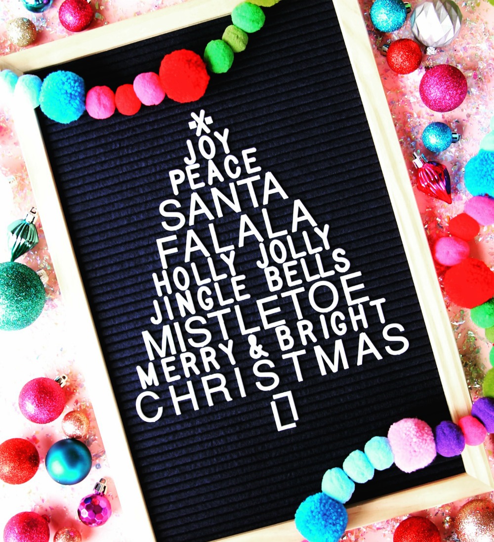 Christmas Letter Board Ideas and Inspiration
