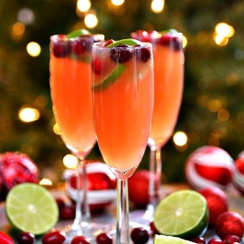 Celebrate the holidays with Christmas Mimosas!