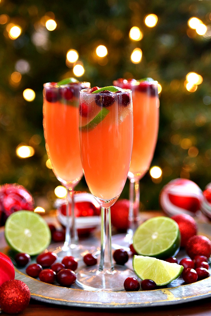 Celebrate the holidays with Christmas Mimosas!