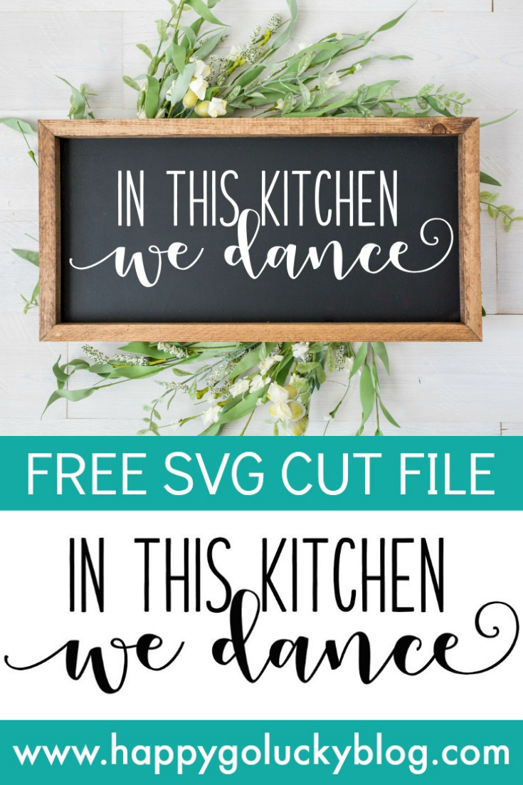 In this Kitchen We Dance Kitchen Sign