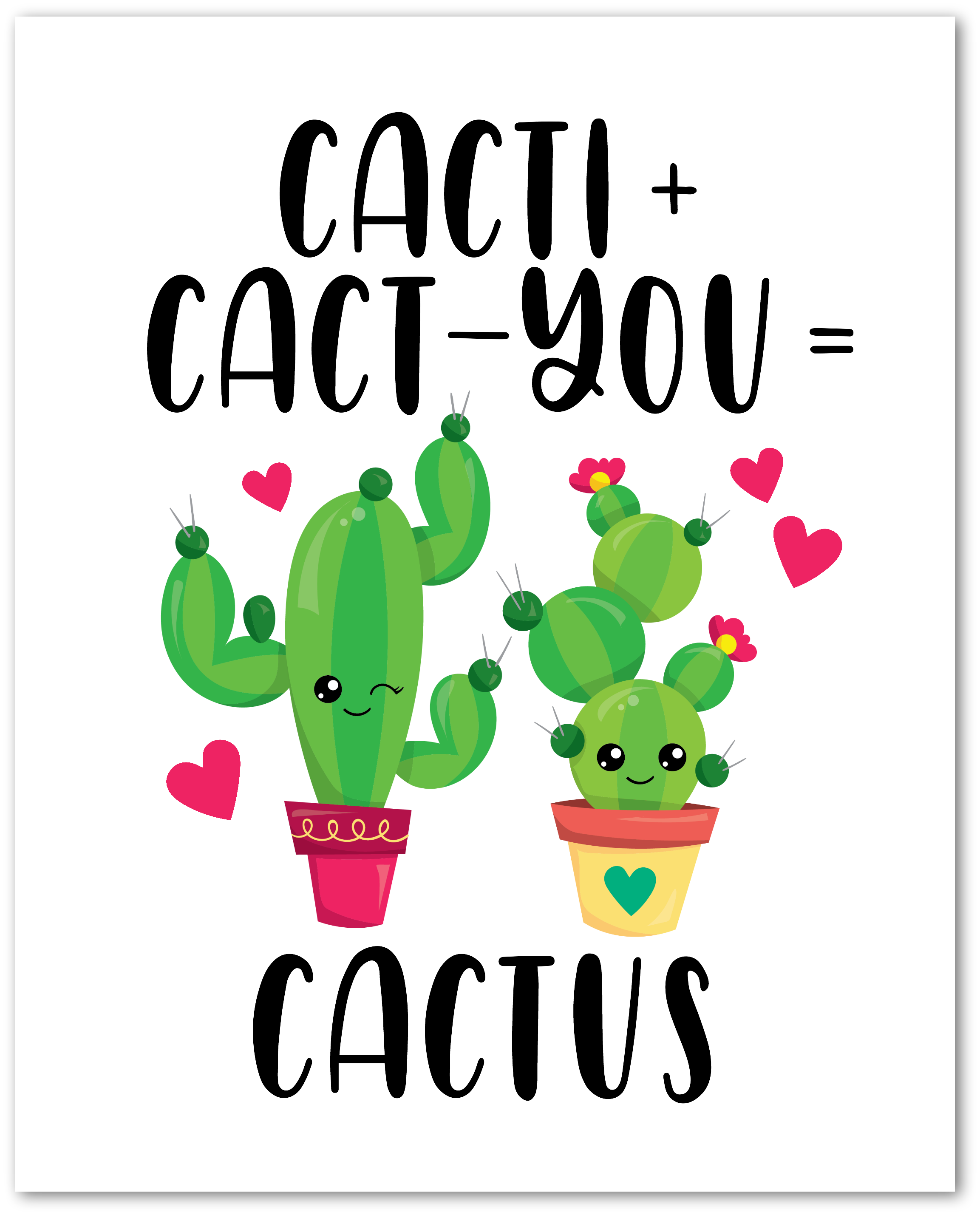 Cactus Free Printbale