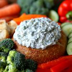 Ranch Spinach Dip - An easy, make-ahead appetizer that's full of flavor!