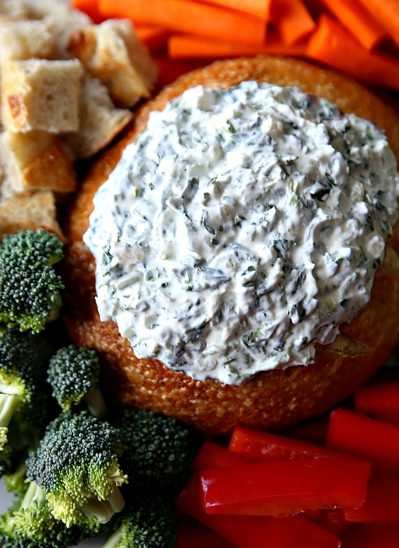 Ranch Spinach Dip Appetizer
