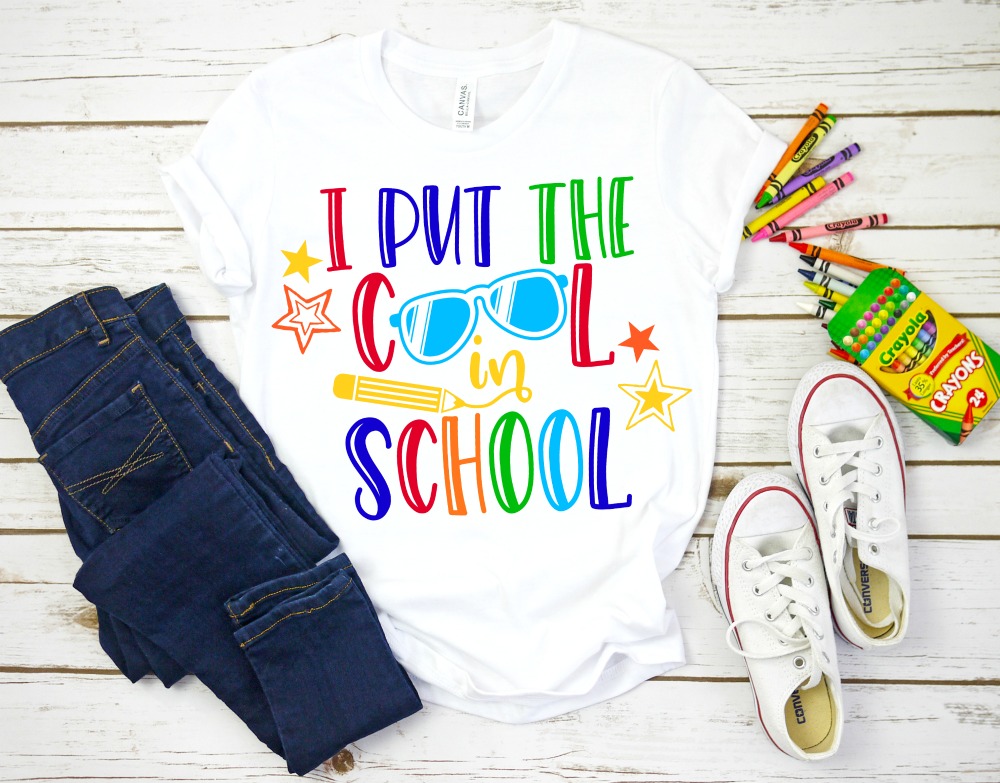 I Put the Cool in School {Back to School SVG Collection}