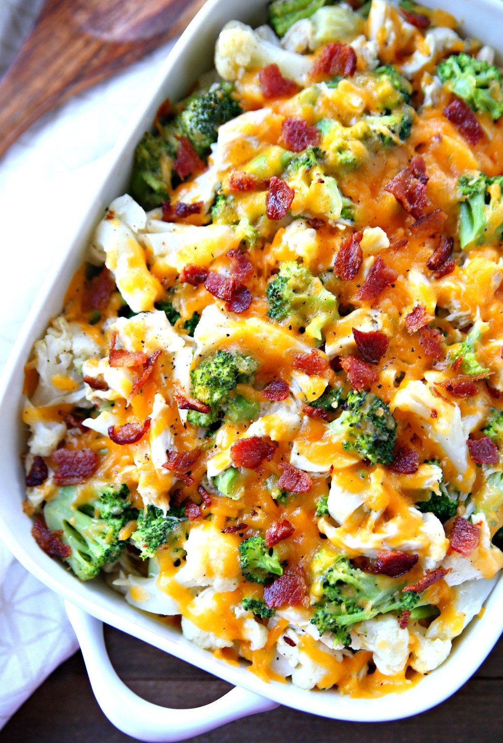 Chicken Bacon Ranch Casserole is an easy dinner that the entire family will love!
