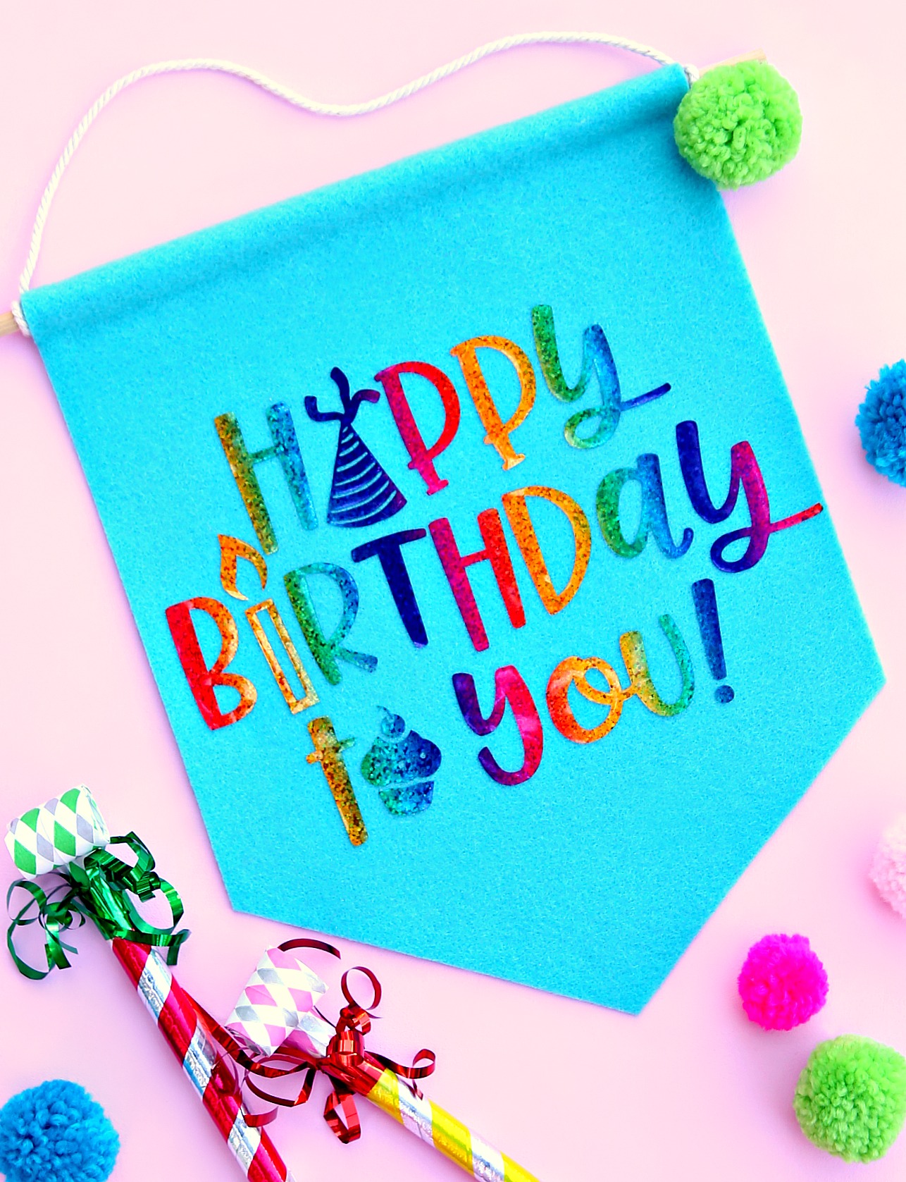 Free Birthday Cut File – Happy Birthday to You!