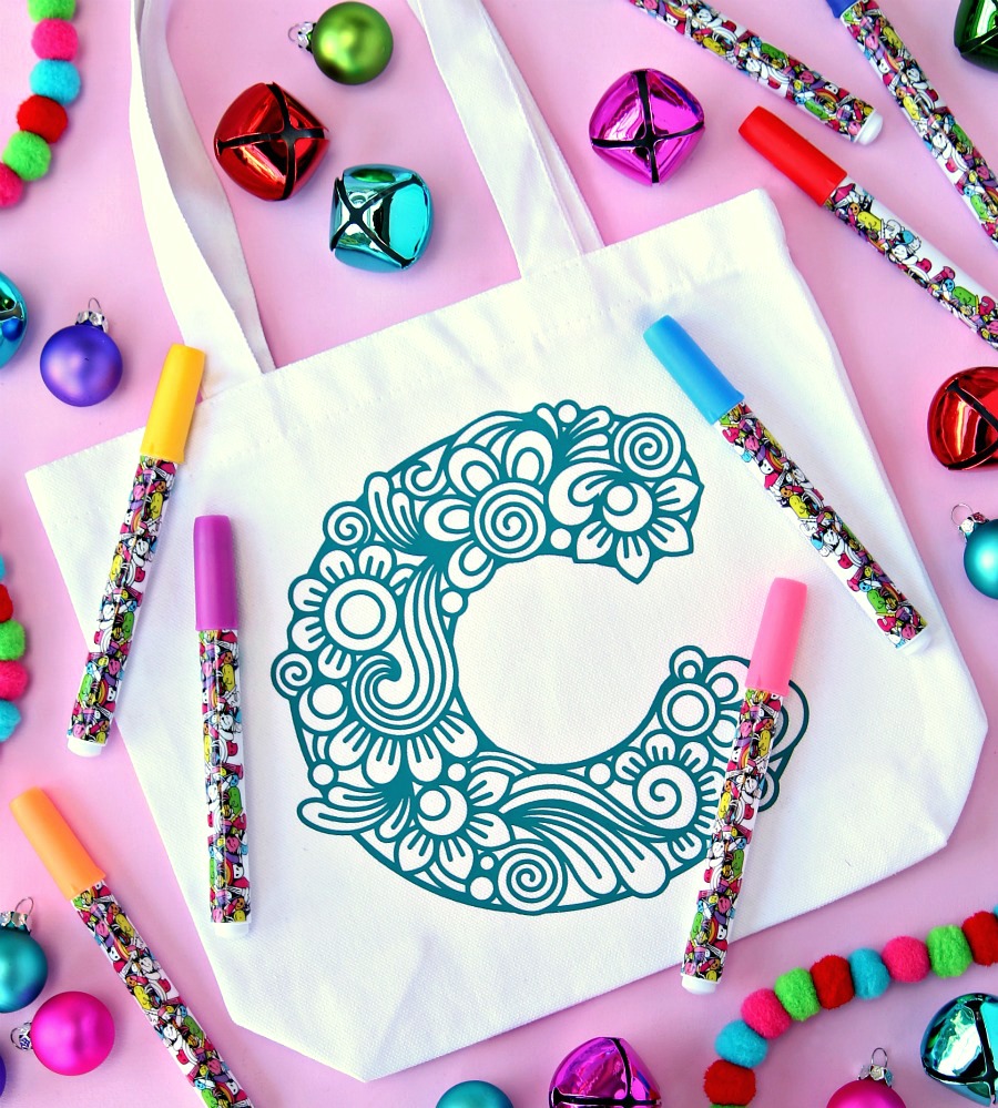 Personalized Color Your Own Gift Bags