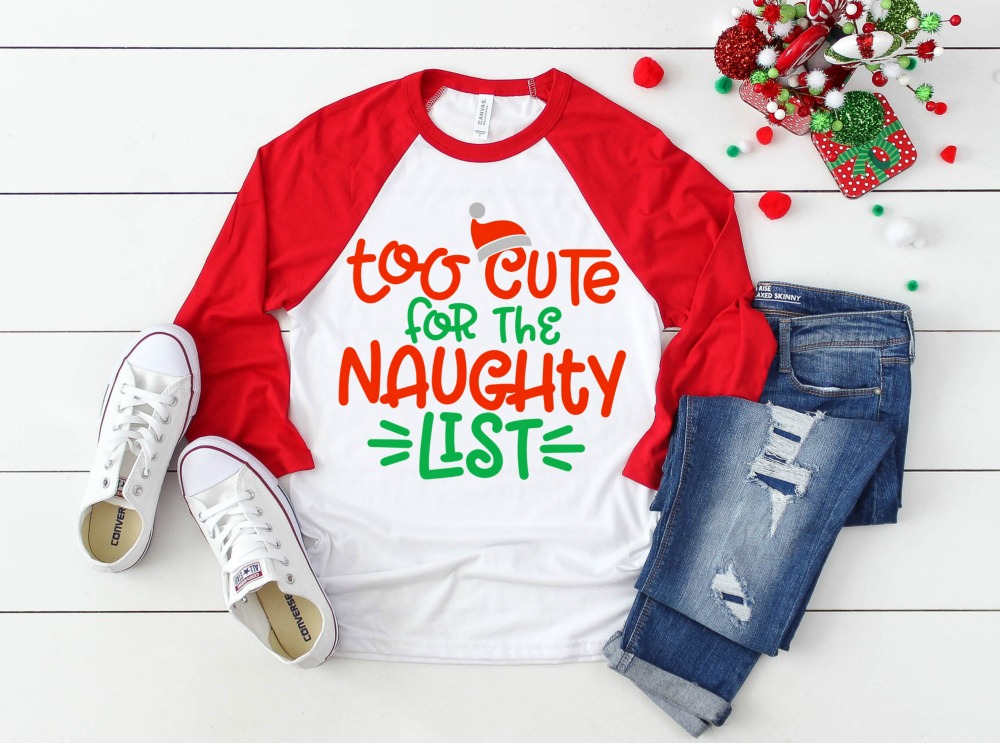 Too Cute for the Naughty List T-shirt 