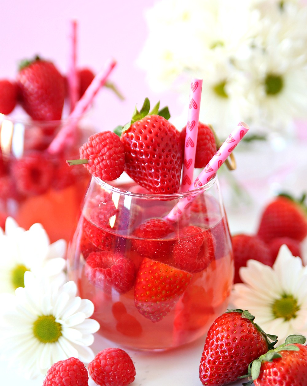 Pink Moscato Sangria