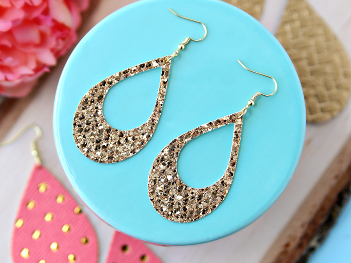 How to Make Leather Earrings with Cricut