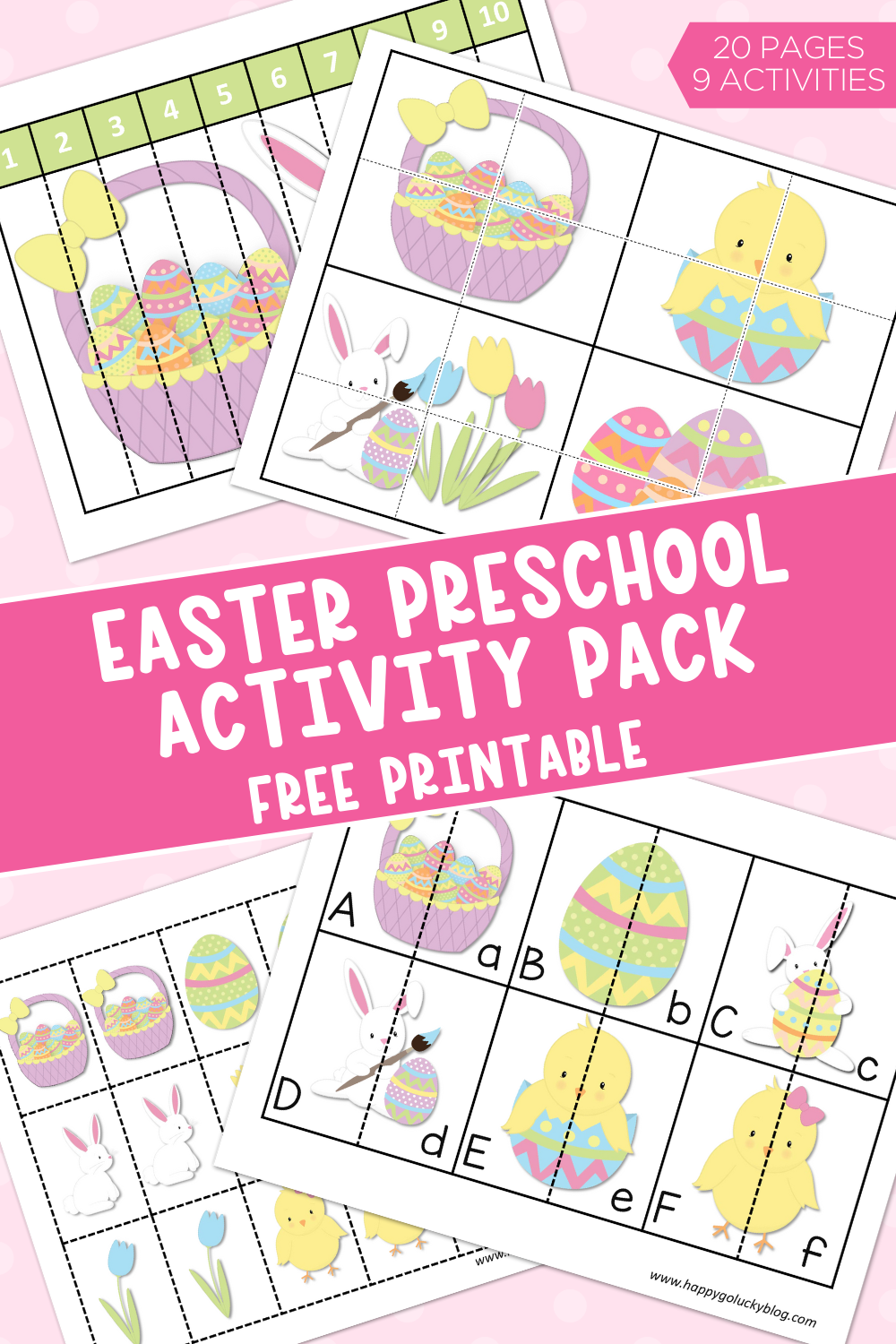 Easter Preschool Activity Pack