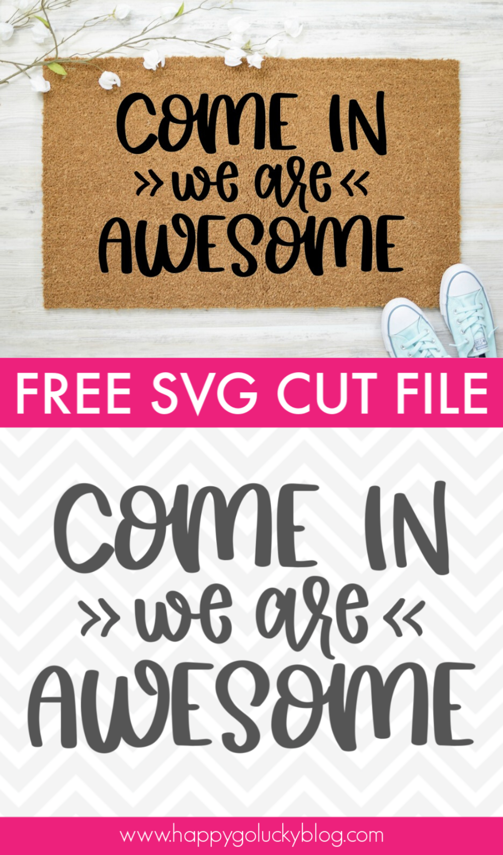 Doormat SVG by Happy Go Lucky Blog