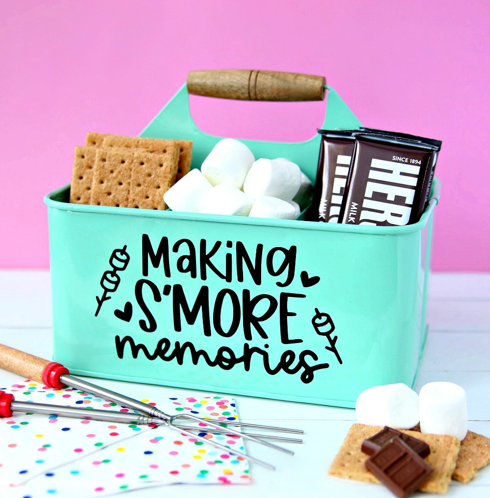S'mores Caddy with Free SVG Cut File