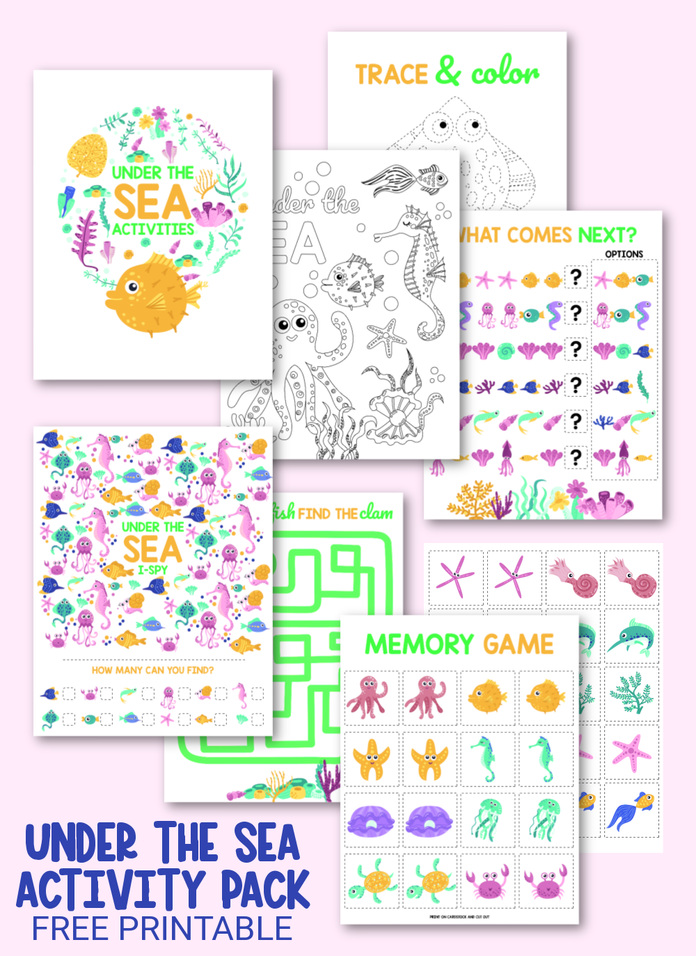 Under the Sea Activity Pack 