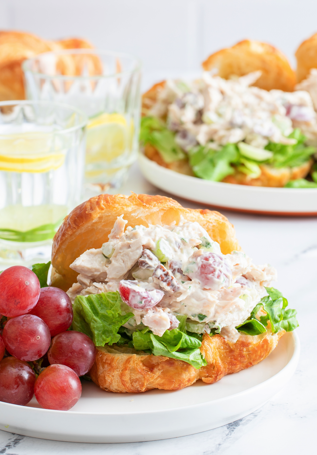 The Best Chicken Salad with Grapes and Pecans