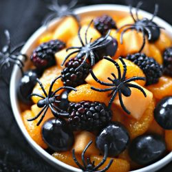 Halloween Fruit Salad - The perfect Halloween side dish