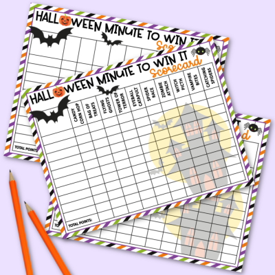 Spooktacular Halloween Minute to Win It Games - Happy Go Lucky Blog