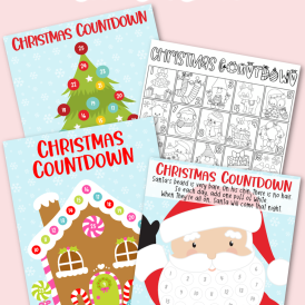 Christmas Countdown Free Printables