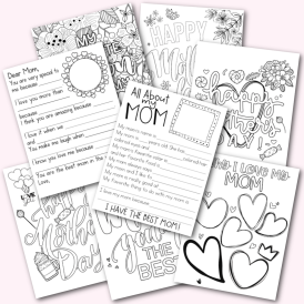 Mother's Day Activity Pack Free Printable