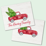 Christmas Vintage Truck Free Printables - Kara Creates