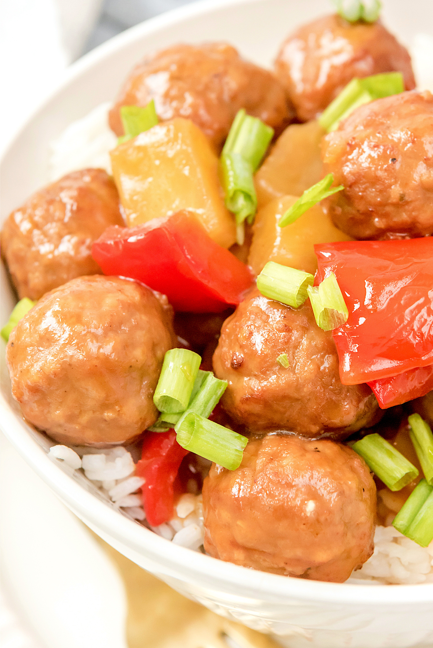 Slow Cooker Dinner Recipe - Sweet and Sour Meatballs