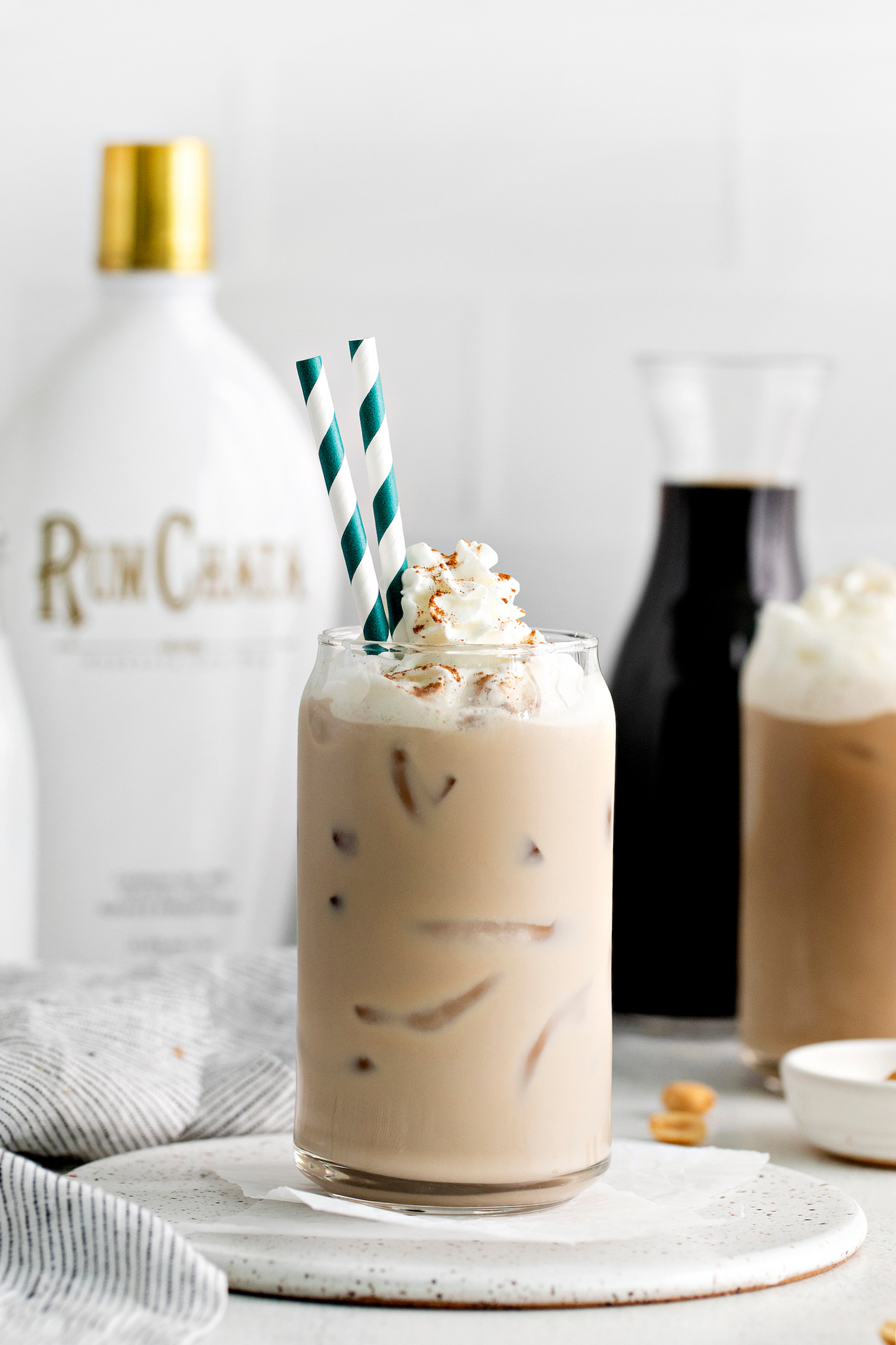Cold Brew Coffee with Whiskey and RumChata