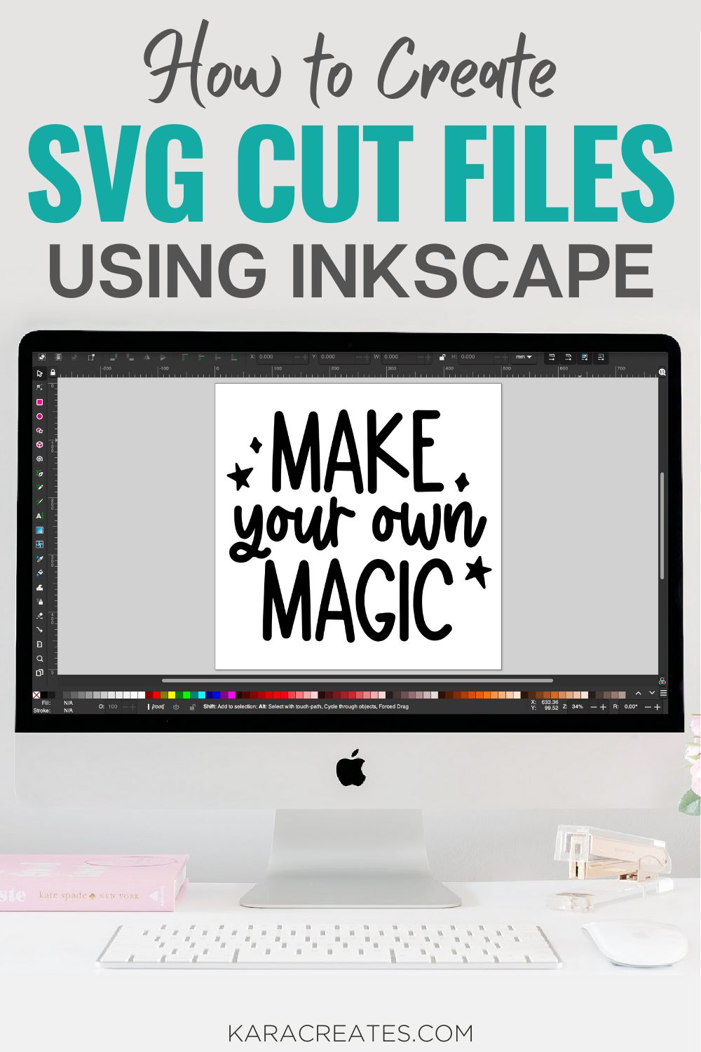 Create SVG Cut Files Using Inkscape