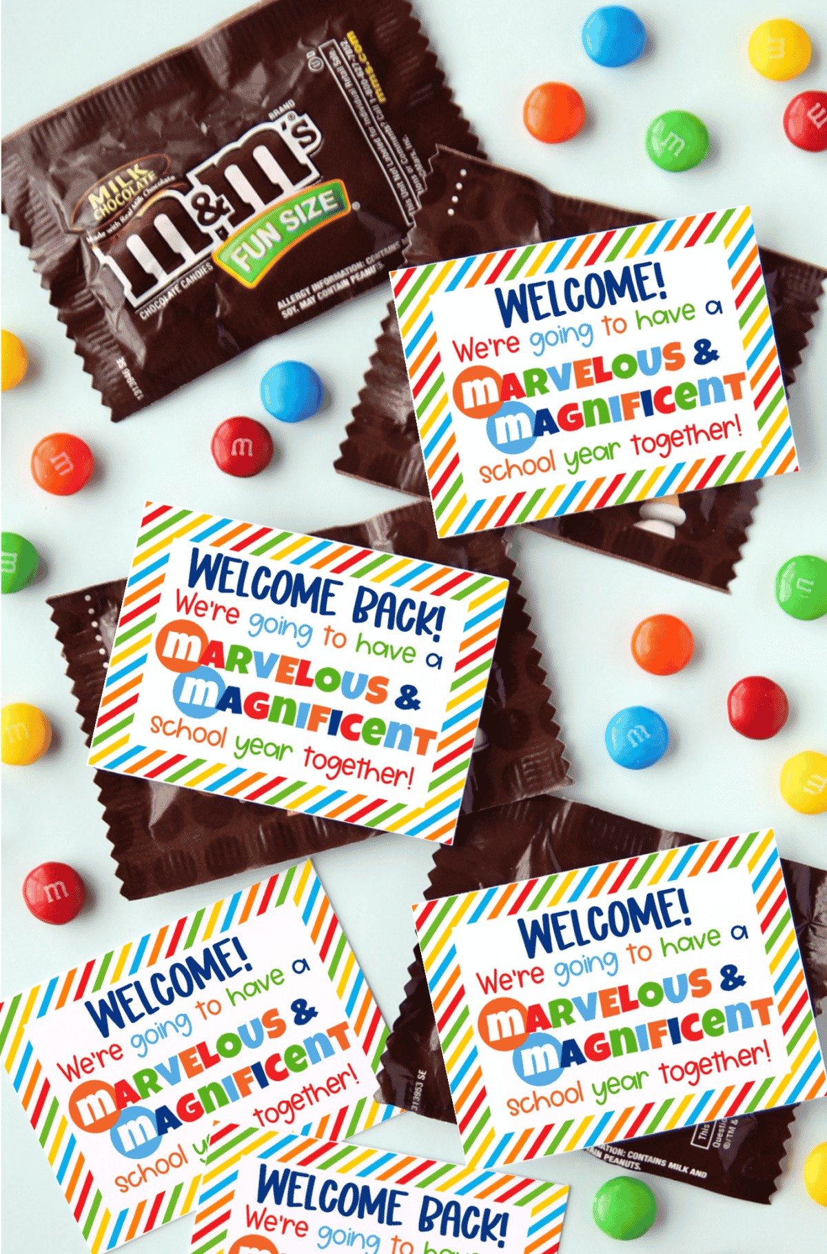 Student Welcome Gift {Back to School Free Printable}