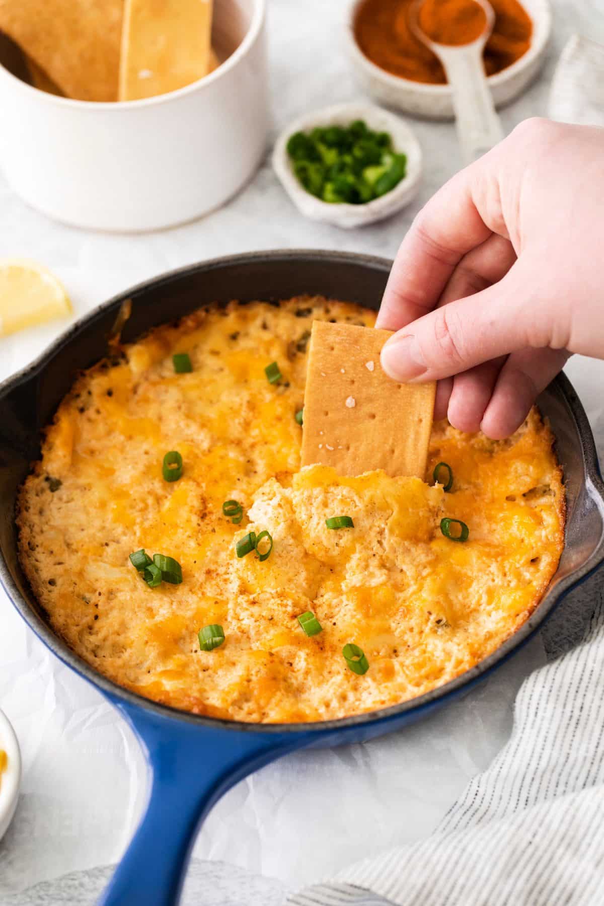 The Best Hot Crab Dip Ever!