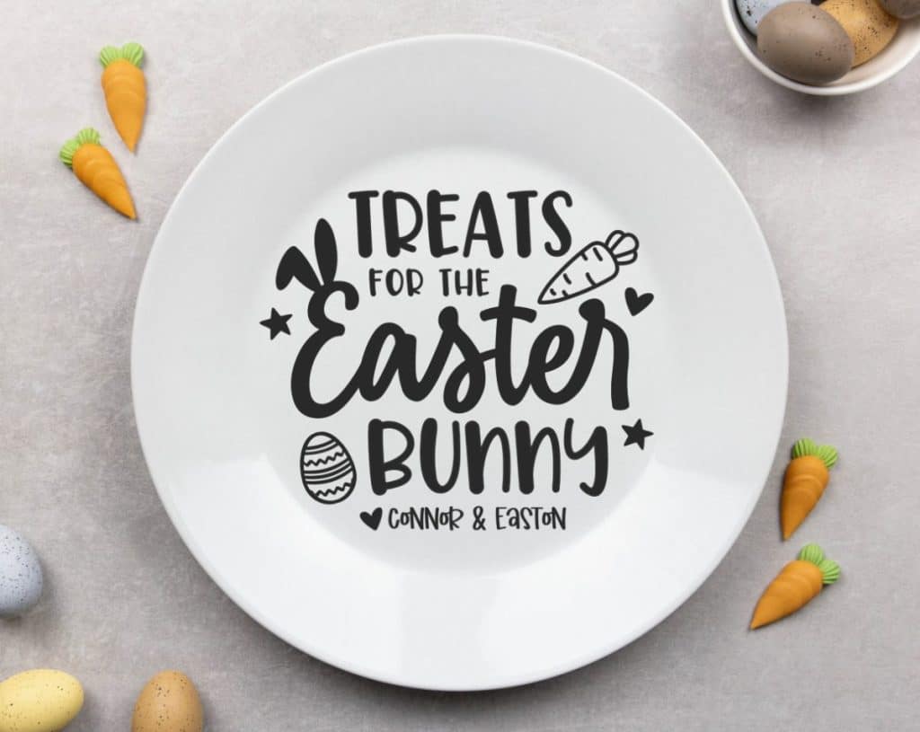 Treats for the Easter Bunny SVG File - Kara Creates 