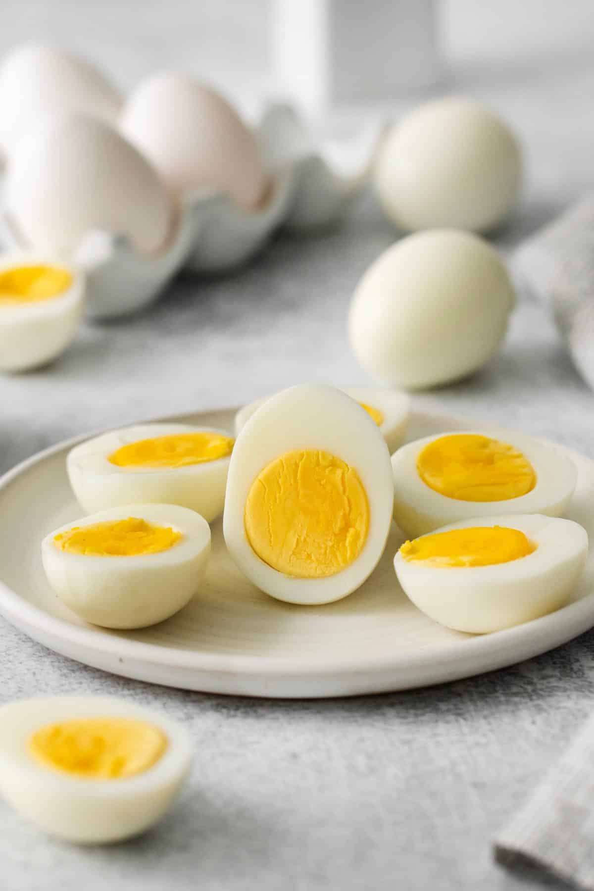 Hard Boiled Eggs cooked in the Air Fryer