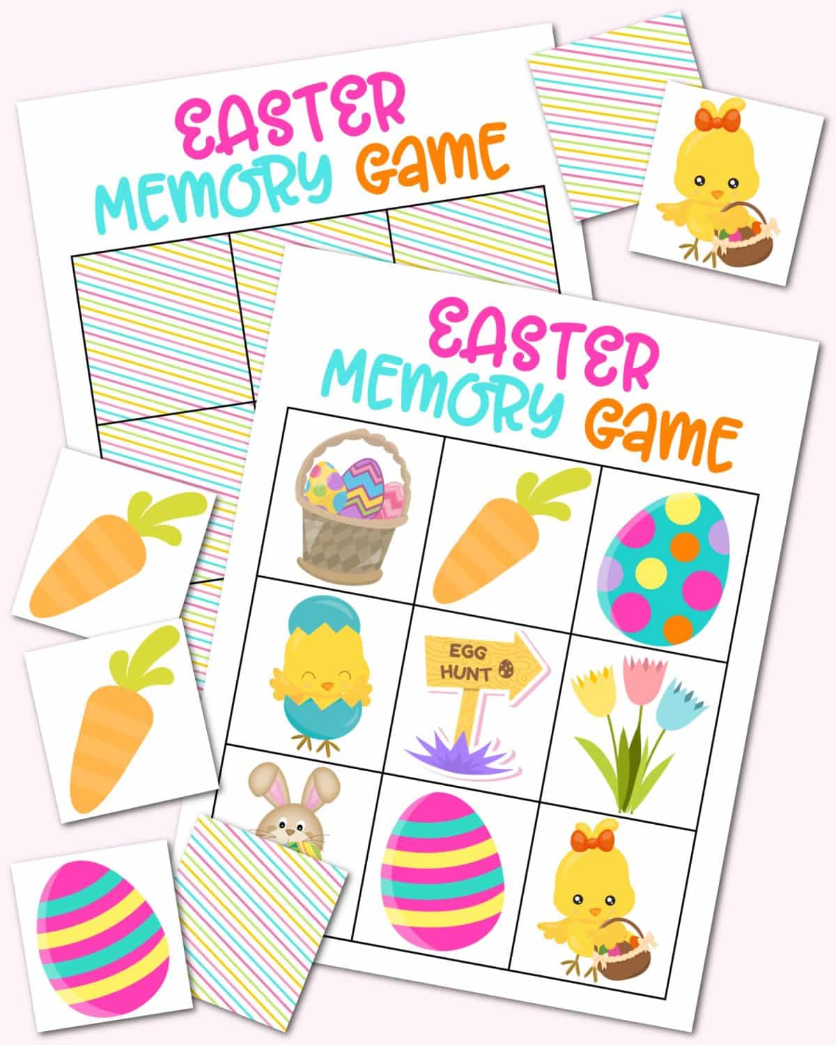 Easter Matching Game Free Printable