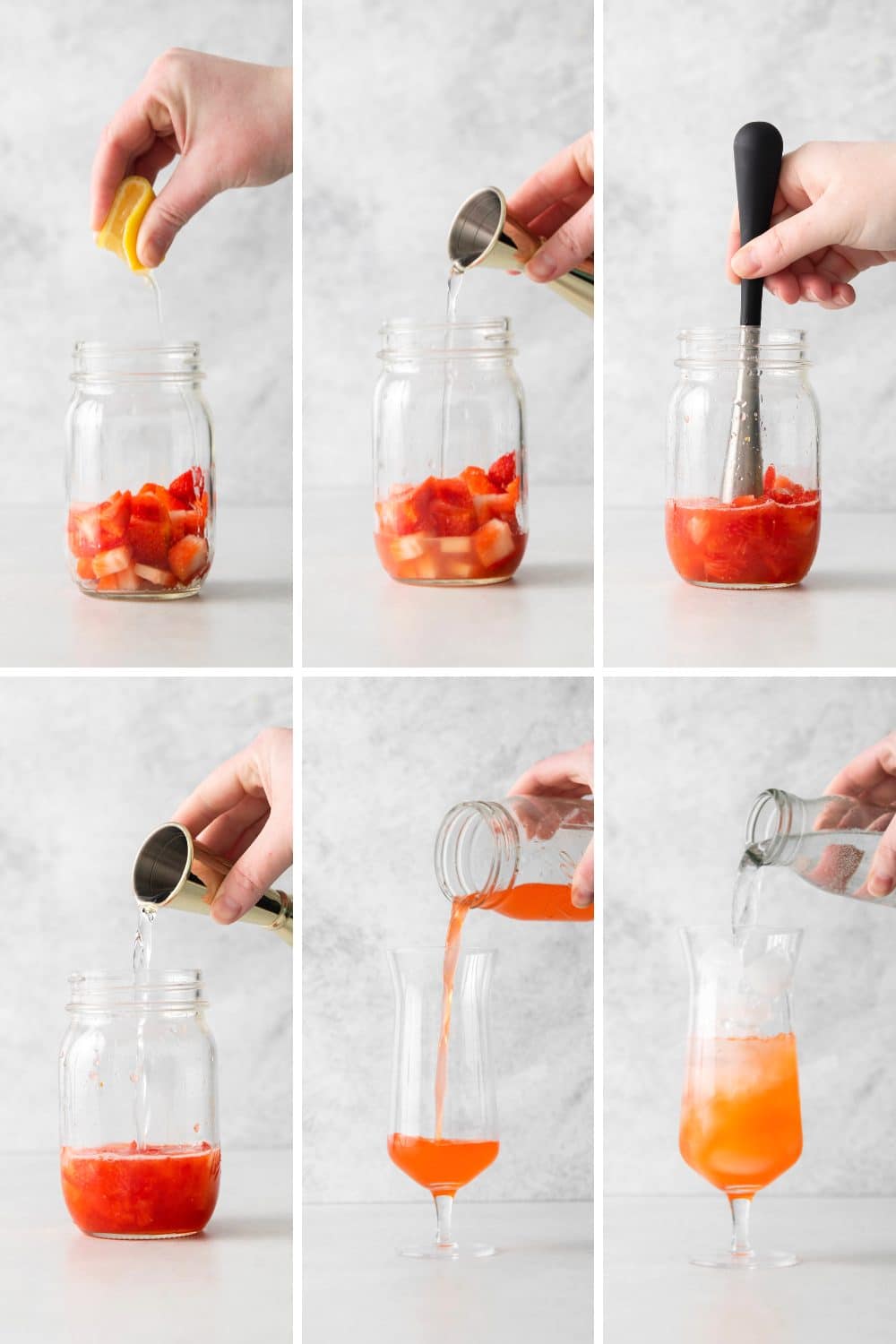 How to Make a Strawberry Vodka Crush