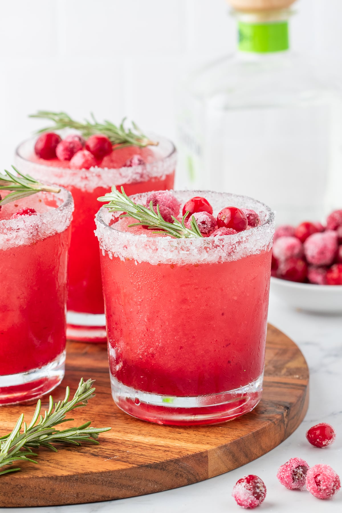 Easy Christmas Mistletoe Margarita Recipe