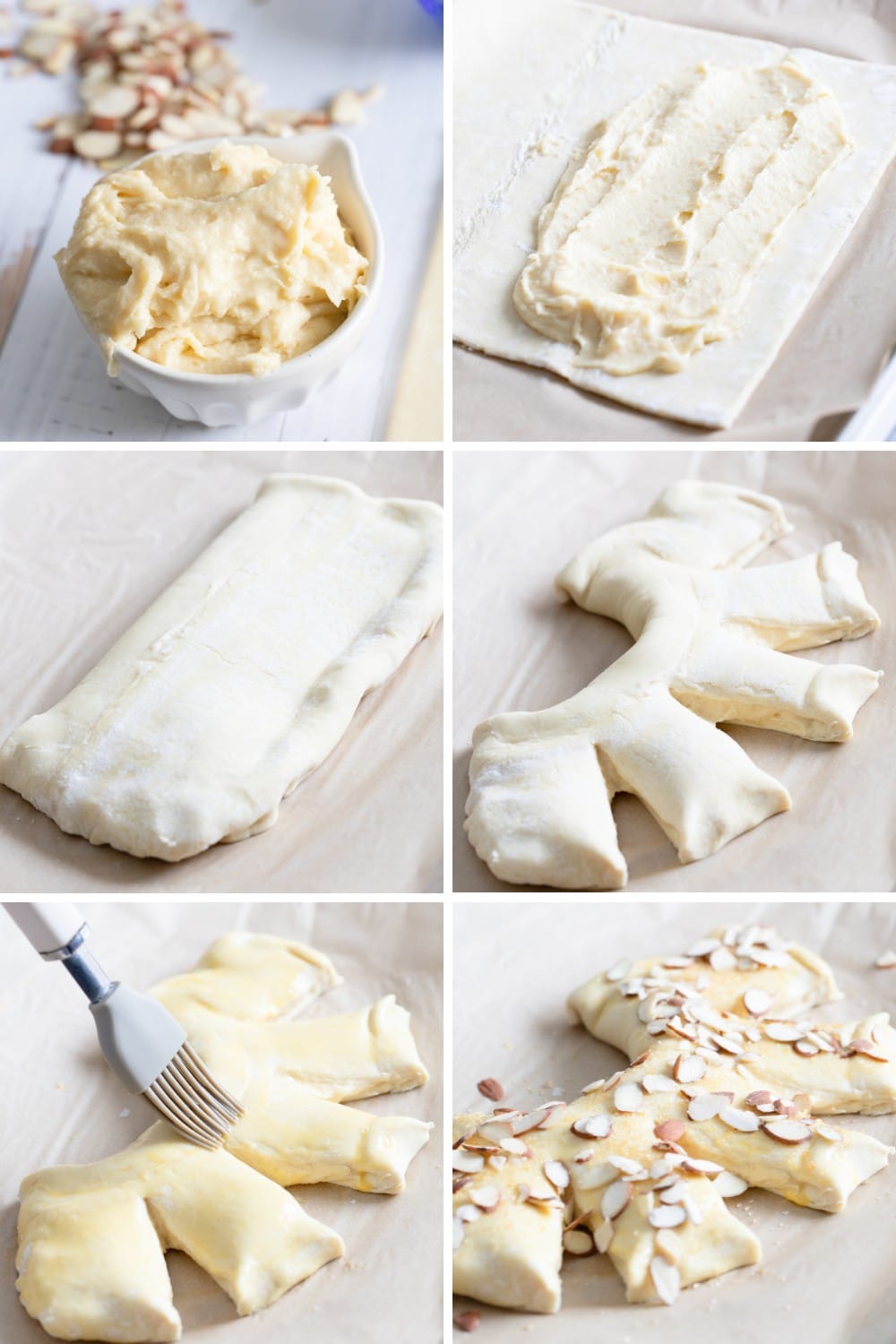 How to Make Homemade Bear Claws Step by Step Directions